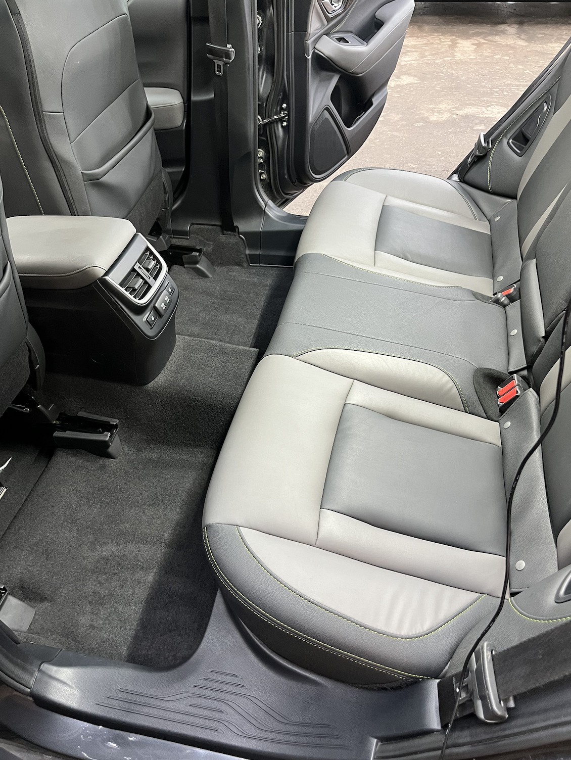 interior car detailing