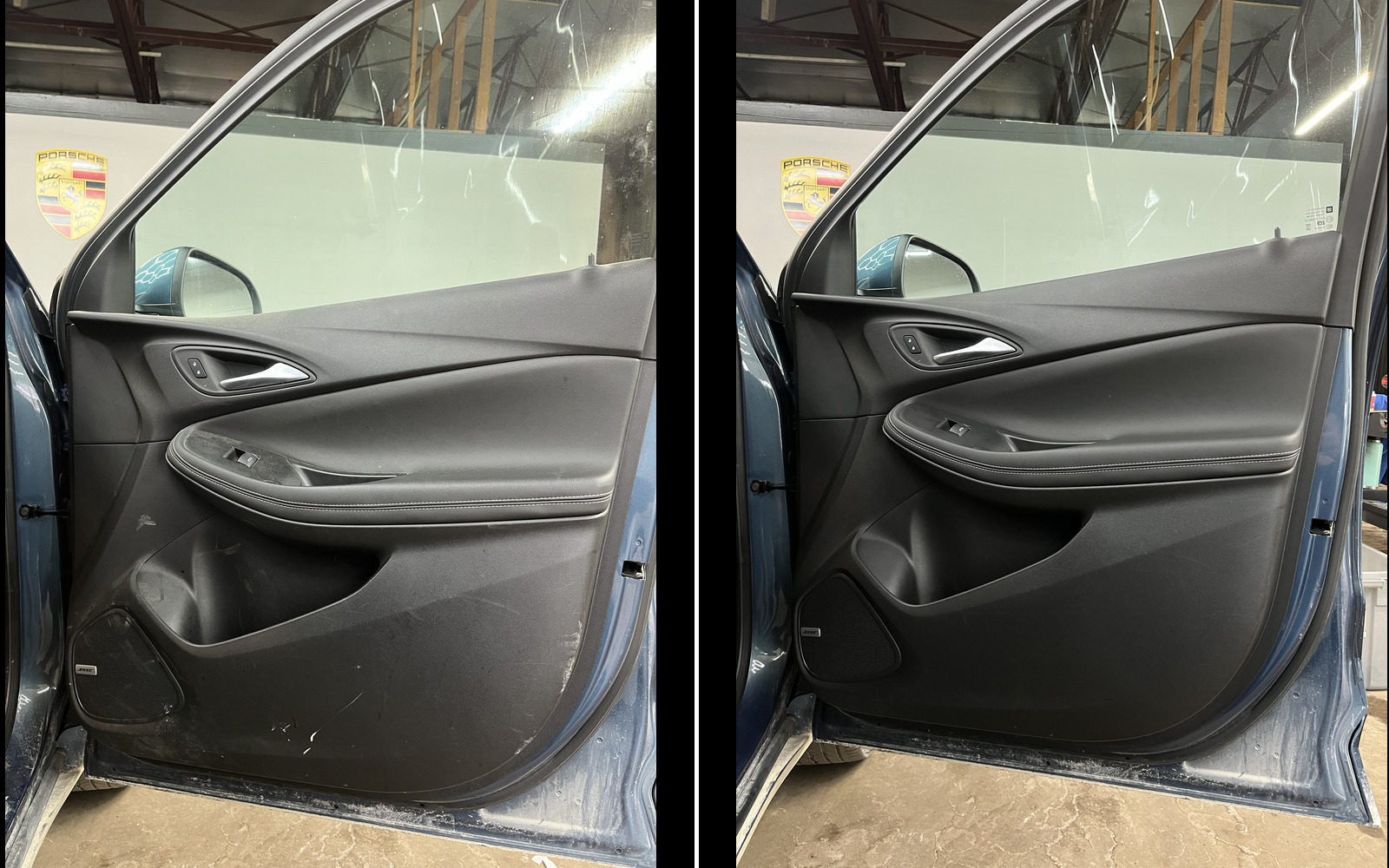 inside passenger door Interior car detailing Ann Arbor