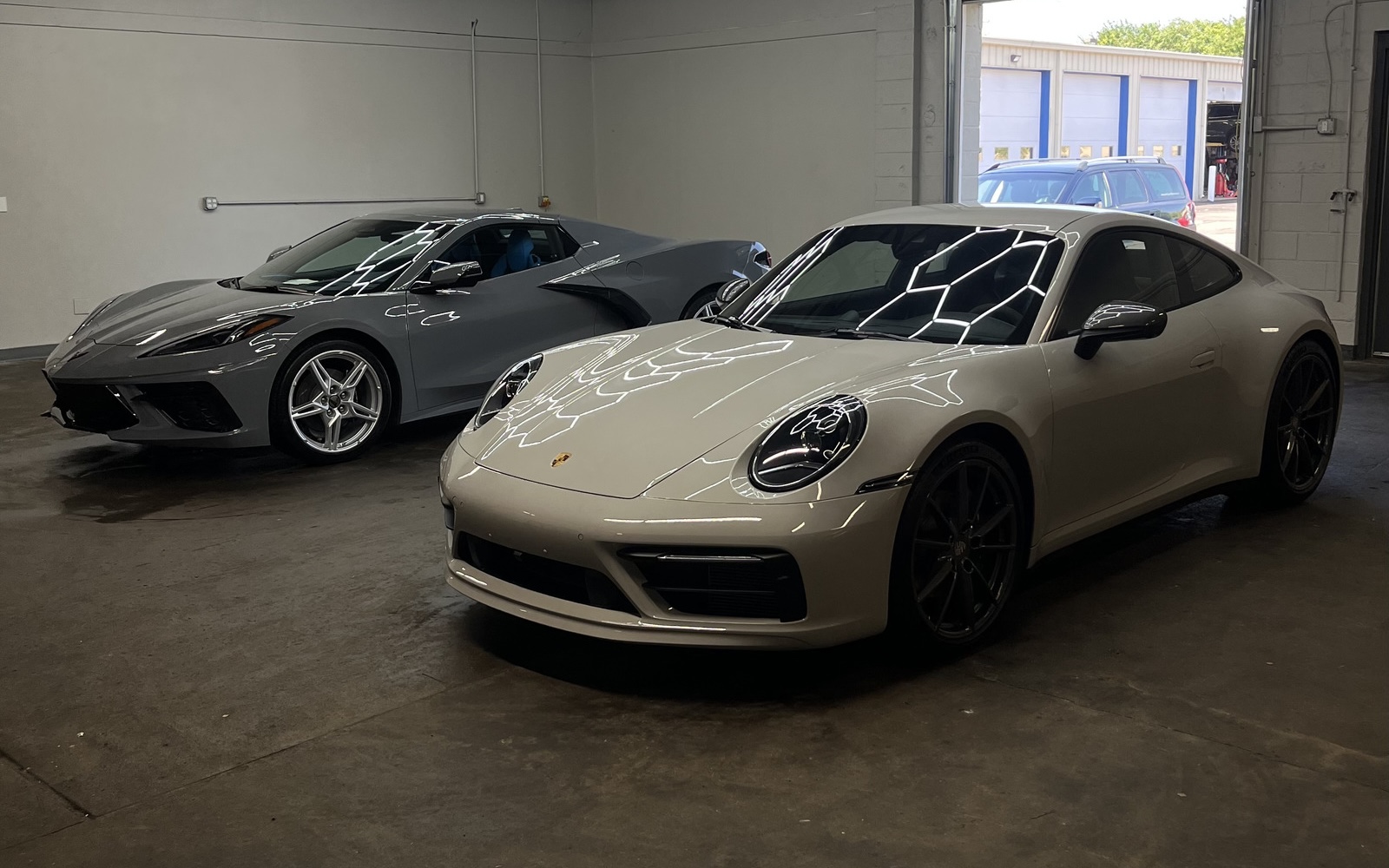 Porsche exterior detailing